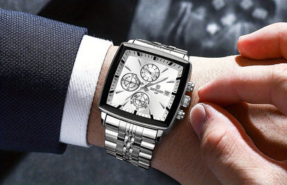 REWARD™ – Relógio Masculino de Luxo Quartz
Elegância e Precisão para Homens de Estilo