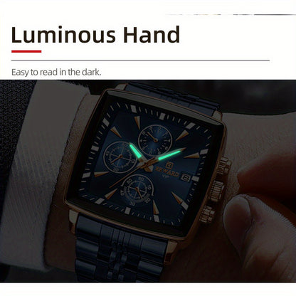 REWARD™ – Relógio Masculino de Luxo Quartz
Elegância e Precisão para Homens de Estilo