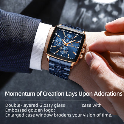 REWARD™ – Relógio Masculino de Luxo Quartz
Elegância e Precisão para Homens de Estilo