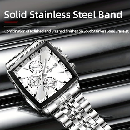 REWARD™ – Relógio Masculino de Luxo Quartz
Elegância e Precisão para Homens de Estilo