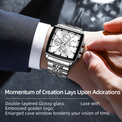 REWARD™ – Relógio Masculino de Luxo Quartz
Elegância e Precisão para Homens de Estilo