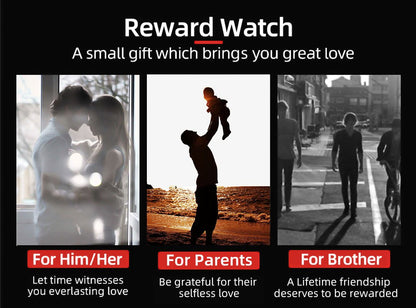 REWARD™ – Relógio Masculino de Luxo Quartz
Elegância e Precisão para Homens de Estilo