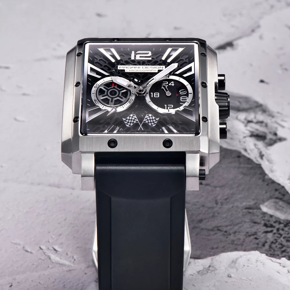 PAGANI DESIGN™ PD-1725 – Relógio Masculino de Luxo com Cronógrafo VK64
Precisão Japonesa e Elegância em Aço Inoxidável