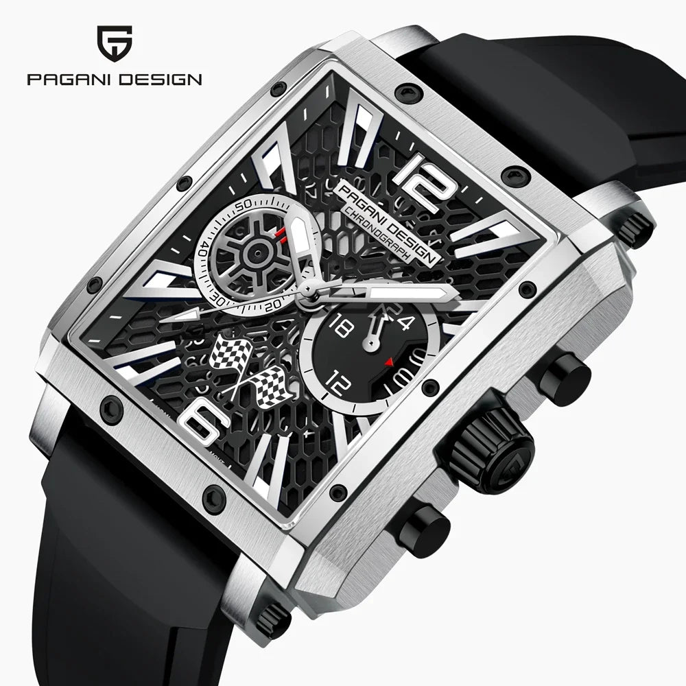 PAGANI DESIGN™ PD-1725 – Relógio Masculino de Luxo com Cronógrafo VK64
Precisão Japonesa e Elegância em Aço Inoxidável