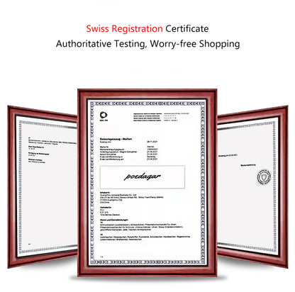 Relógio Masculino POEDAGAR Luxo Digital + Analógico LED - Coluna Dupla, Alarme, Data, Luminoso, Resistente à Água