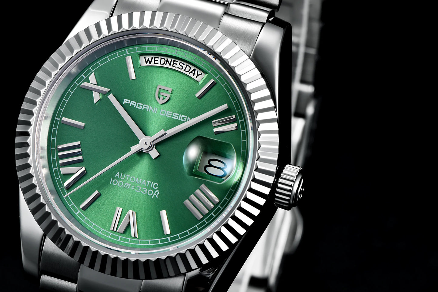 PAGANI DESIGN 2025 — Relógio Mecânico Premium Masculino com Cristal de Safira