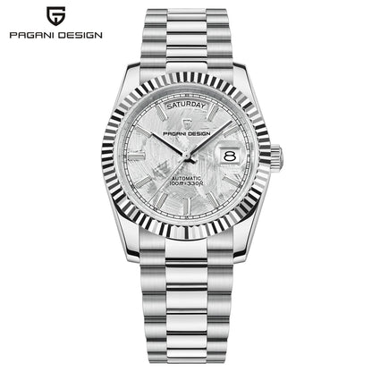 PAGANI DESIGN 2025 — Relógio Mecânico Premium Masculino com Cristal de Safira