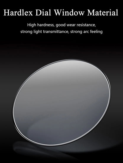 POEDAGAR Relógio Masculino de Luxo – À Prova d’Água, Cronógrafo, Ponteiros Luminosos e Caixa em Aço Inoxidável