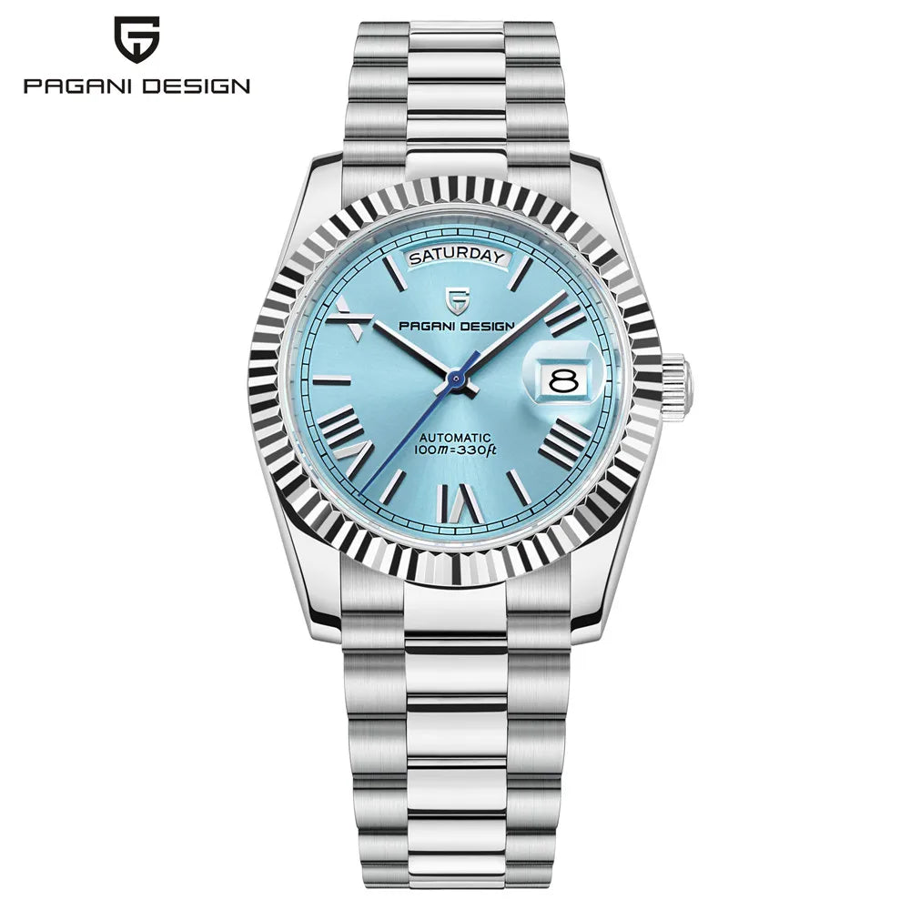 PAGANI DESIGN 2025 — Relógio Mecânico Premium Masculino com Cristal de Safira